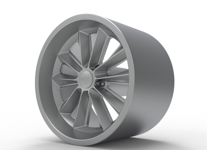 STL FILE FOOSE DEUCE WHEEL 3D MODEL - ARTISTIT