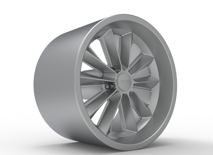 STL FILE FOOSE DEUCE WHEEL 3D MODEL - ARTISTIT