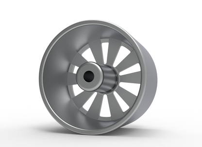 STL FILE FOOSE DEUCE WHEEL 3D MODEL - ARTISTIT