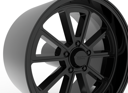 STL FILE AMERICAN RACING DRAFT WHEEL 3D MODEL - ARTISTIT