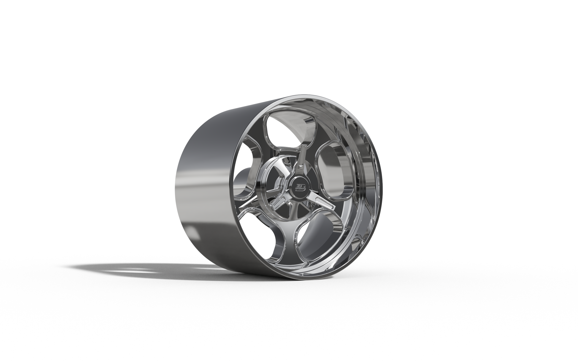 STL FILE BILLET SPECIALTIES DRAGSTER wheel 3D MODEL - ARTISTIT