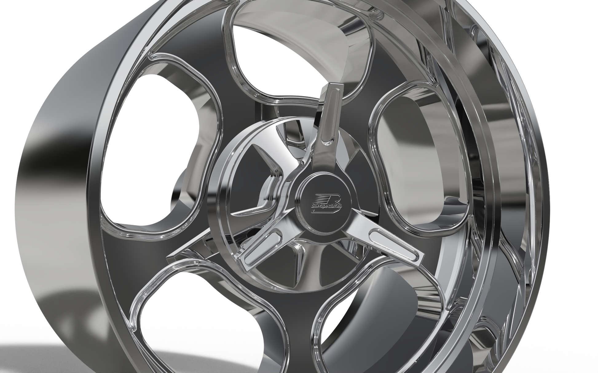 STL FILE BILLET SPECIALTIES DRAGSTER wheel 3D MODEL - ARTISTIT