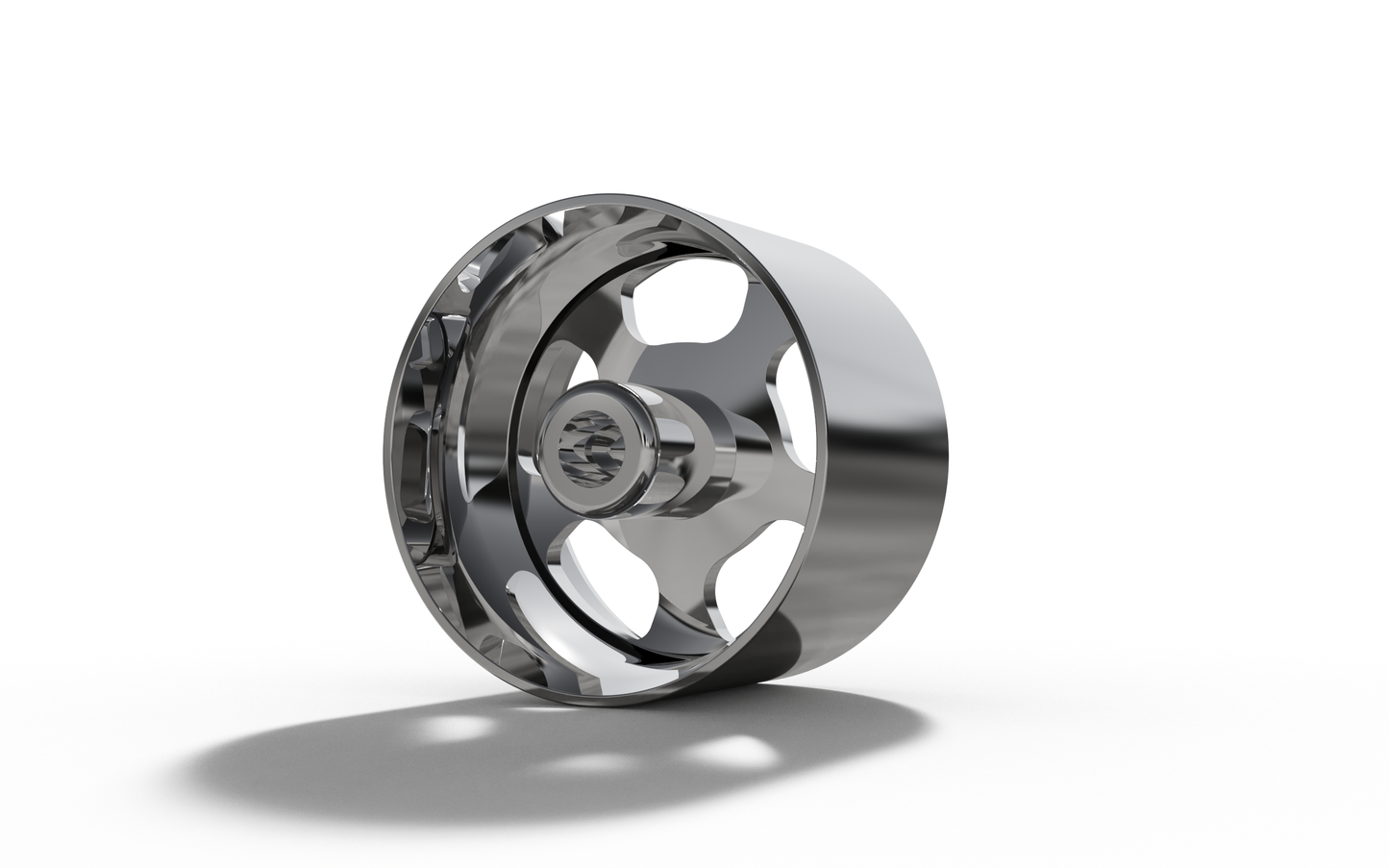 STL FILE BILLET SPECIALTIES DRAGSTER wheel 3D MODEL - ARTISTIT