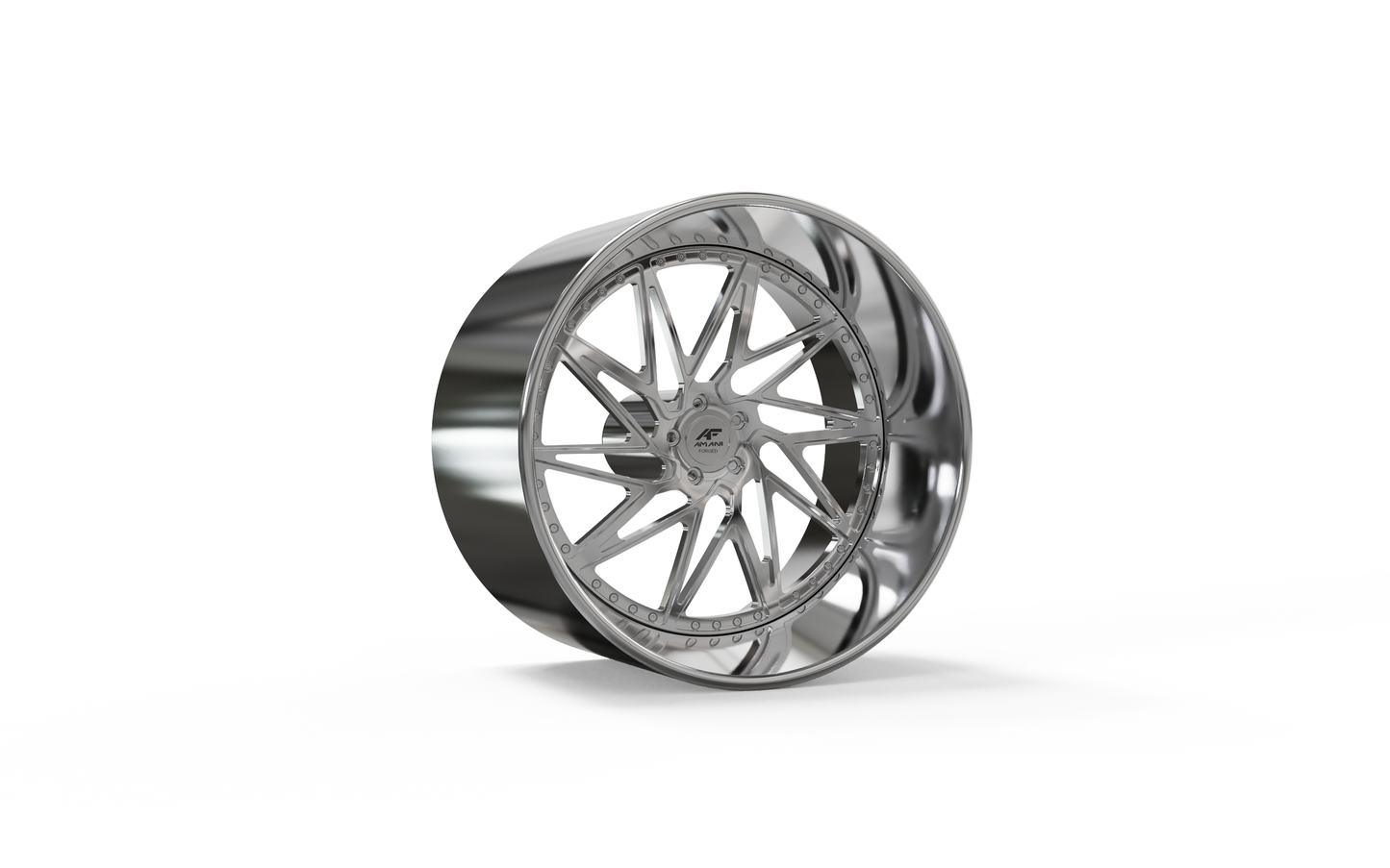 AMANI FORGED Drama original WHEEL 3D MODEL