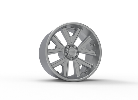 FOOSE FISHTAIL WHEEL 3D MODEL