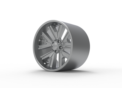 STL FILE FOOSE FISHTAIL WHEEL 3D MODEL - ARTISTIT