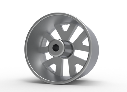 STL FILE FOOSE FISHTAIL WHEEL 3D MODEL - ARTISTIT