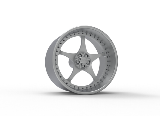 FOOSE FIVE00 WHEEL 3D MODEL