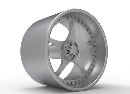 STL FILE FOOSE FIVE00 WHEEL 3D MODEL - ARTISTIT