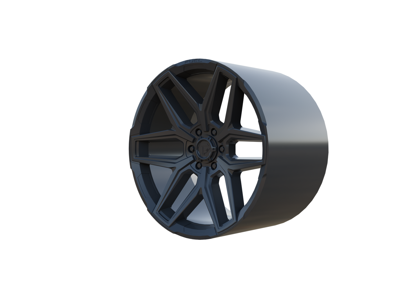 FUEL OFF-ROAD FLUX WHEEL 3D PRINT MODEL