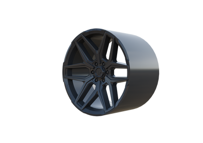 FUEL OFF-ROAD FLUX WHEEL 3D PRINT MODEL
