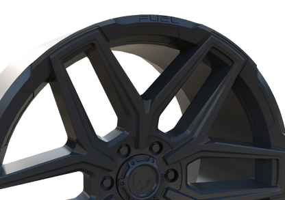 FUEL OFF-ROAD FLUX WHEEL 3D PRINT MODEL