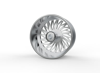 STL FILE FORGIATO BIAFORCA WHEEL 3D MODEL - ARTISTIT