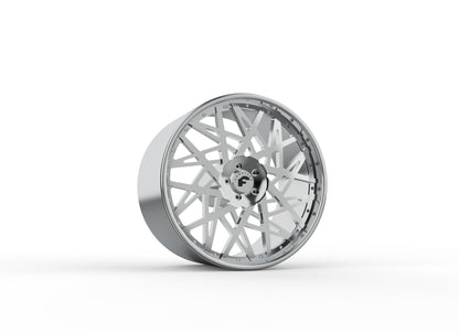 STL FILE FORGIATO pasticcio WHEEL 3D MODEL - ARTISTIT