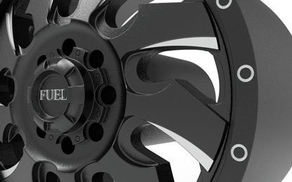 STL FILE FUEL FRONT CLEAVER WHEEL 3D MODEL - ARTISTIT