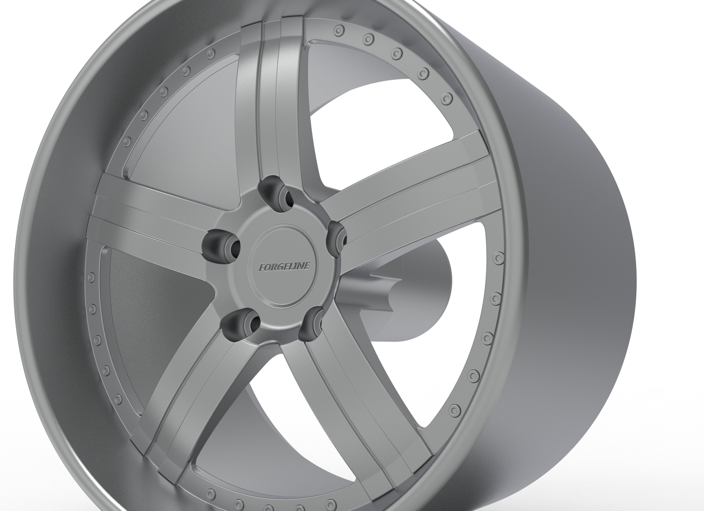 FORGELINE FS3P WHEEL 3D MODEL