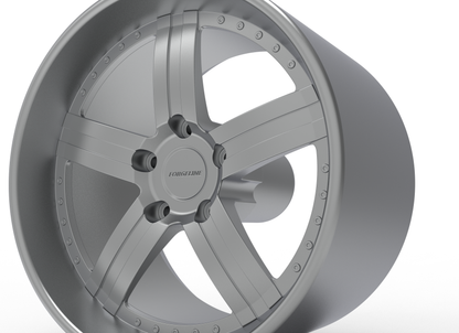 STL FILE FORGELINE FS3P WHEEL 3D MODEL - ARTISTIT