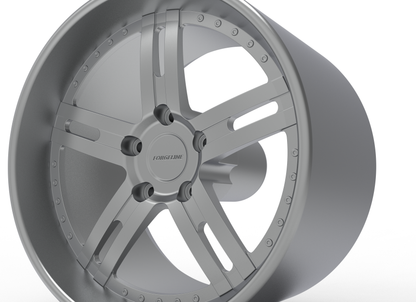 STL FILE FORGELINE FS3P v2 WHEEL 3D MODEL - ARTISTIT