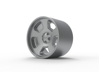 STL FILE FOOSE FURY CONCAVE-v2 WHEEL 3D MODEL - ARTISTIT