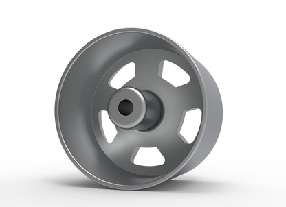STL FILE FOOSE FURY CONCAVE-v2 WHEEL 3D MODEL - ARTISTIT