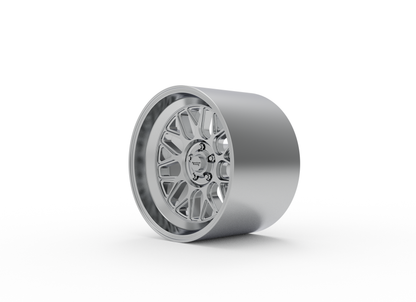 STL FILE AMERICAN RACING G-FORCE WHEEL 3D MODEL - ARTISTIT