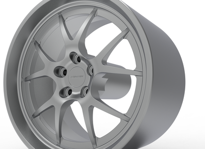 STL FILE FORGELINE GA3 WHEEL 3D MODEL - ARTISTIT