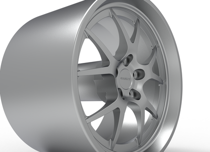 STL FILE FORGELINE GA3 WHEEL 3D MODEL - ARTISTIT