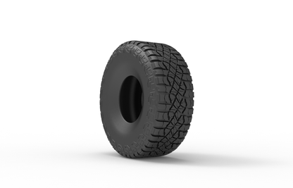 STL FILE GOOD YEAR WRANGLER TIRE 3D MODEL - ARTISTIT