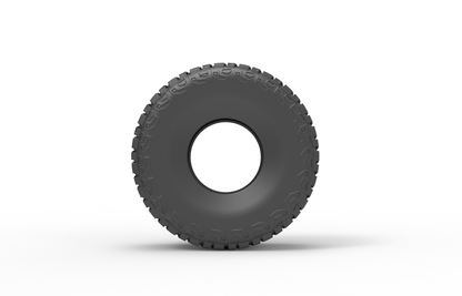 STL FILE GOOD YEAR WRANGLER TIRE 3D MODEL - ARTISTIT