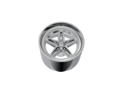 STL FILE AMERICAN RACING GROOVE WHEEL 3D MODEL - ARTISTIT