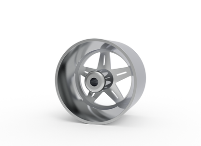 STL FILE AMERICAN RACING GROOVE WHEEL 3D MODEL - ARTISTIT