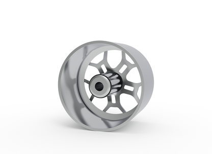 STL FILE AMERICAN RACING GT STREET WHEEL 3D MODEL - ARTISTIT