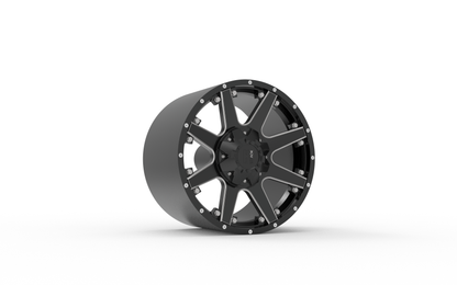 STL FILE HAVOC OFFROAD H102 WHEEL 3D MODEL - ARTISTIT
