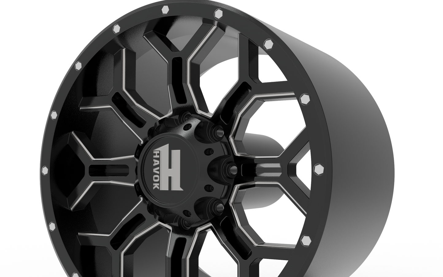 HAVOC OFFROAD H108 WHEEL 3D MODEL