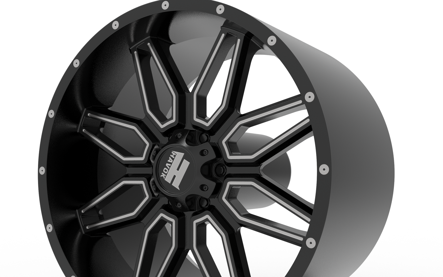 HAVOC OFFROAD H117 WHEEL 3D MODEL