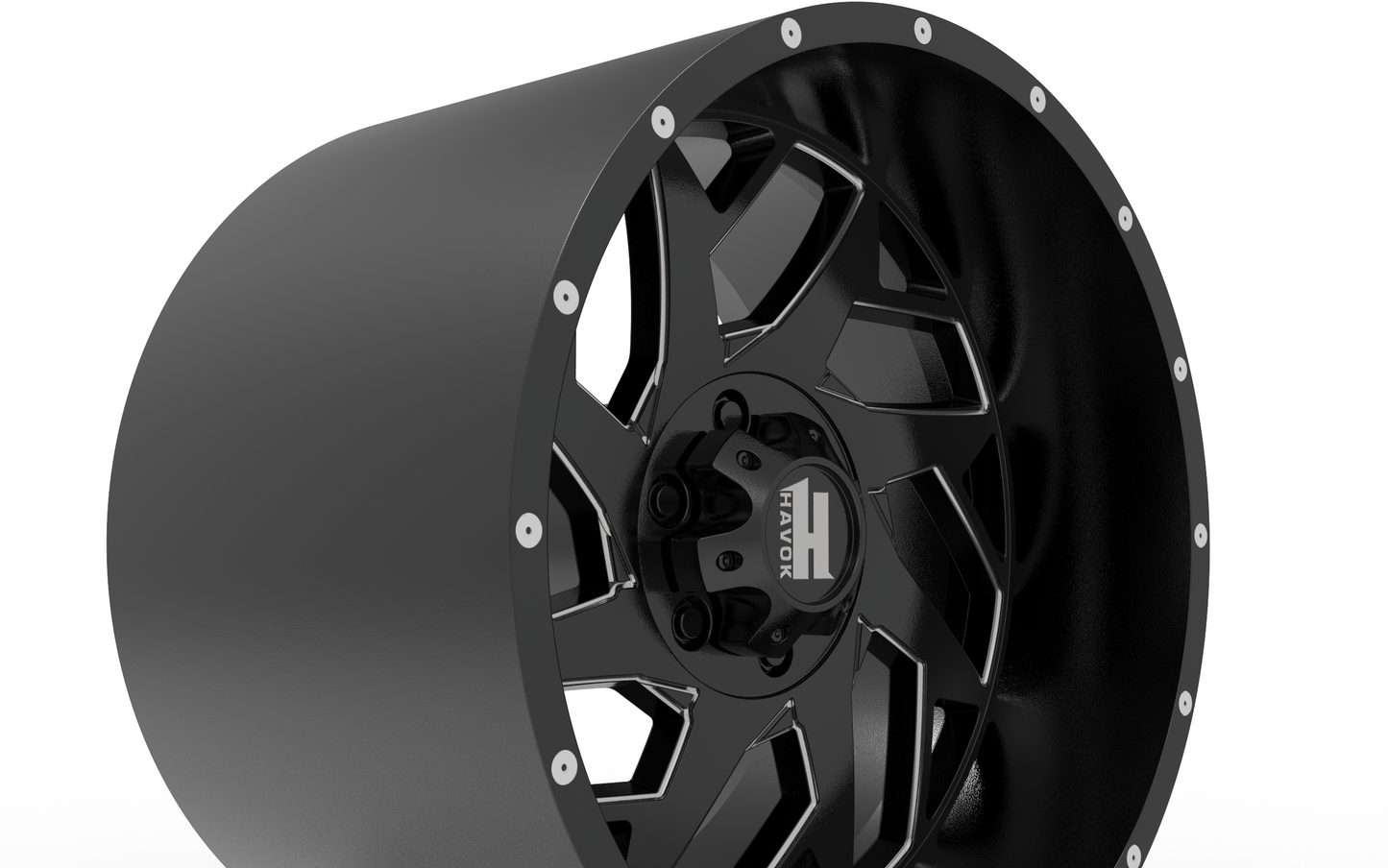 HAVOC OFFROAD H 119 WHEEL 3D MODEL