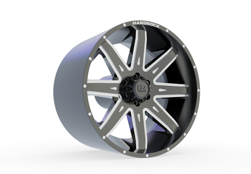 HARDROCK H 502 WHEEL 3D MODEL