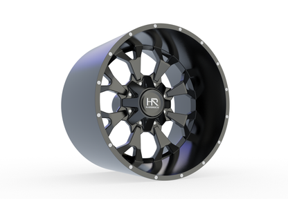 STL FILE HARDROCK H 711 WHEEL 3D MODEL - ARTISTIT