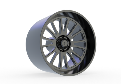 STL FILE HARDROCK H 908 WHEEL 3D MODEL - ARTISTIT