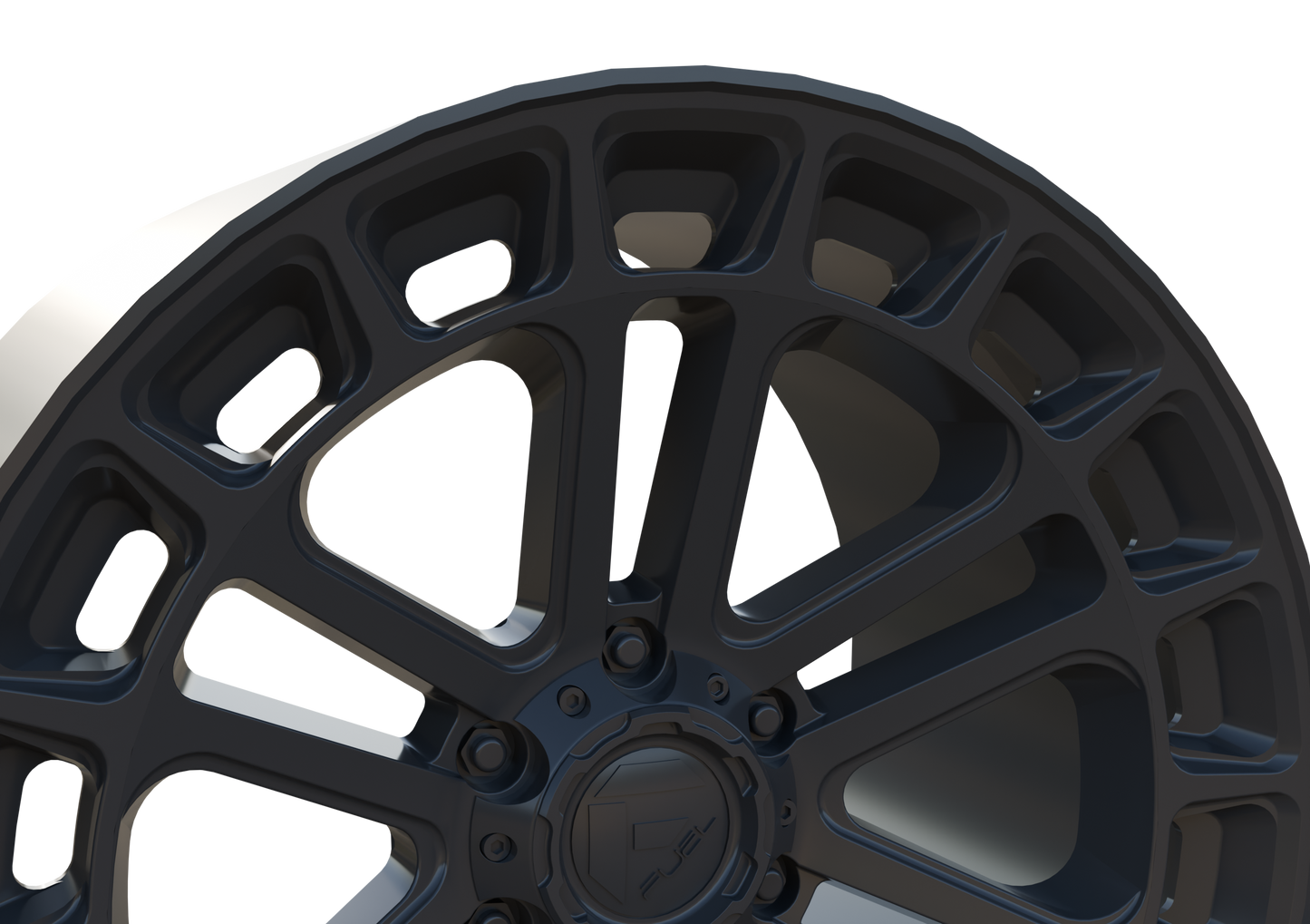 FUEL OFF-ROAD HEATER WHEEL 3D PRINT MODEL