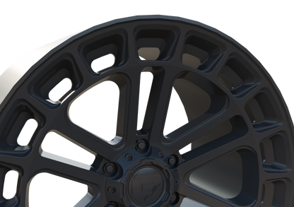FUEL OFF-ROAD HEATER WHEEL 3D PRINT MODEL