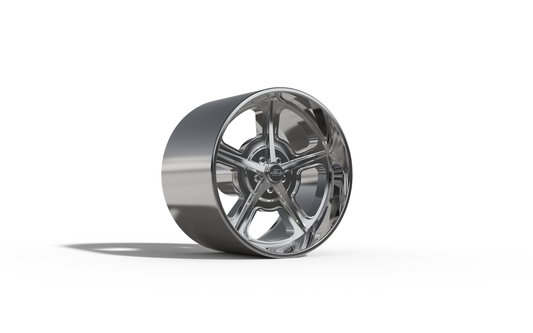 BILLET SPECIALTIES HERITAGE wheel 3D MODEL