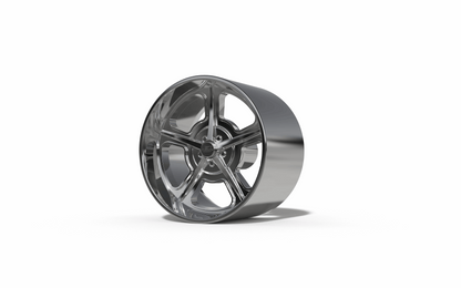 STL FILE BILLET SPECIALTIES HERITAGE wheel 3D MODEL - ARTISTIT