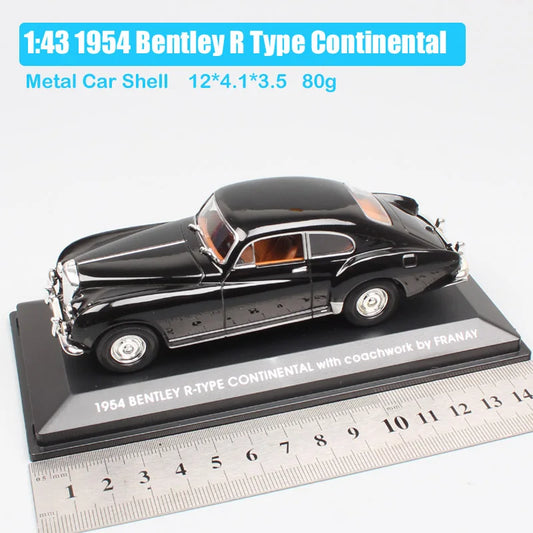 1:43 Scale Classic Luxury Brand 1954 R Type Continental Mark VII Coachwork Saloon Coupe - Exquisite Diecast Model for Cars & Vehicles Toy Collection - Perfect for Boys