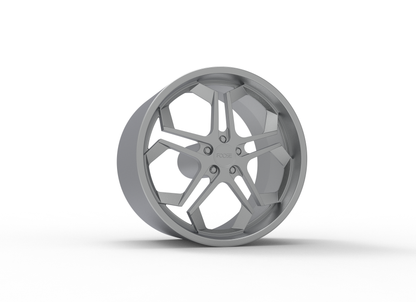 STL FILE FOOSE IMPALA v1 WHEEL 3D MODEL - ARTISTIT