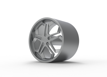 STL FILE FOOSE IMPALA v1 WHEEL 3D MODEL - ARTISTIT