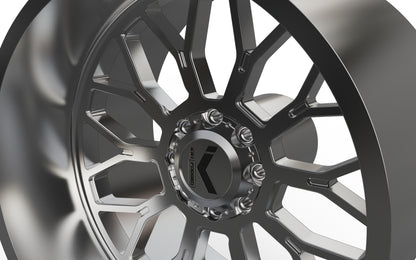 STL FILE KG1 JACKED-3 WHEEL 3D MODEL - ARTISTIT