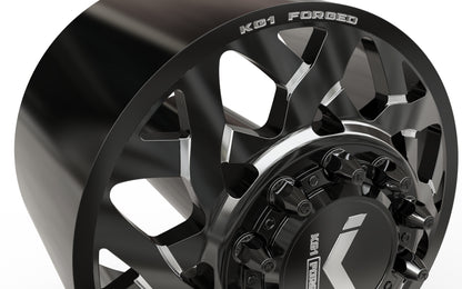 STL FILE FRONT KG1 KD008-1 DUALLY WHEEL 3D MODEL - ARTISTIT