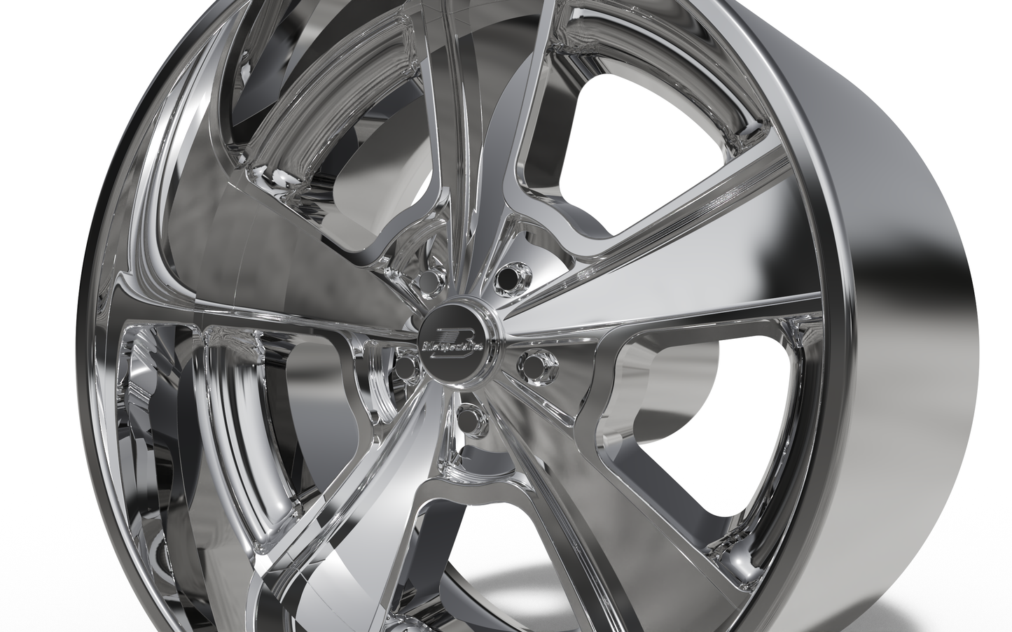 BILLET SPECIALTIES KNUCKLE wheel 3D MODEL