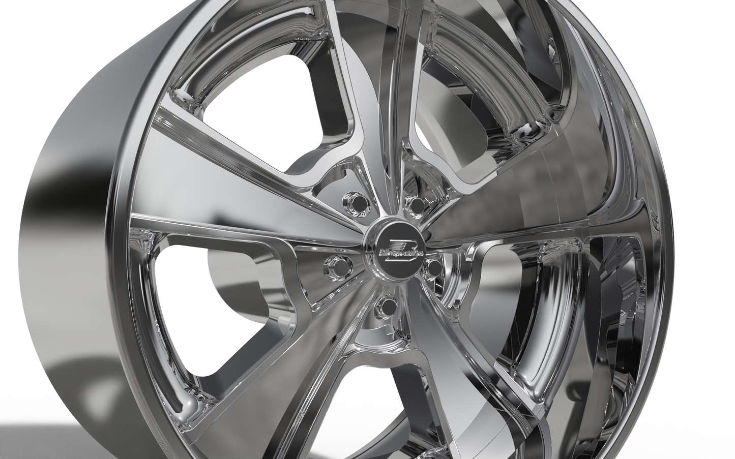 BILLET SPECIALTIES KNUCKLE wheel 3D MODEL